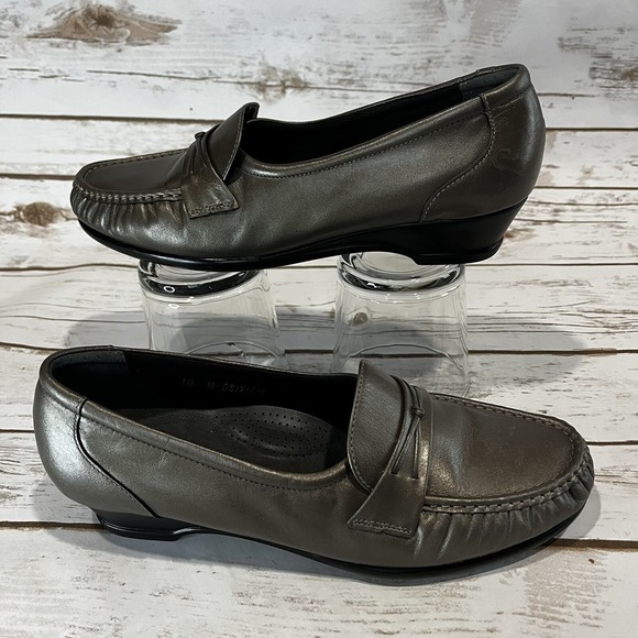 SAS Shoes - SAS Tripad Wedge Loafer Shoes Women US 10 EU 41 Easier Dress Leather Comfort